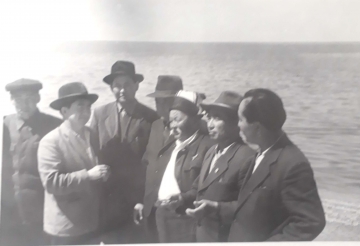 С.Эралиев с Саякбаем Каралаевым